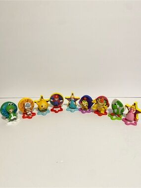 McDonald’s Mario Galaxy Yoshi Bowser Jr Peach Rosalina Toad Luma Happy Meal Lot